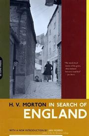 Cover of: In Search of England