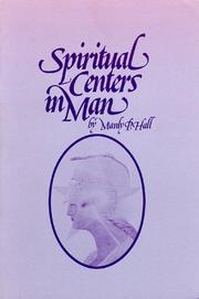 Cover of: Spiritual centers in man