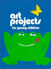 Cover of: Art Projects for Young Children by Jane A. Caballero