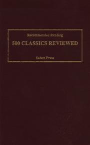 Cover of: Recommended reading: 500 classics reviewed