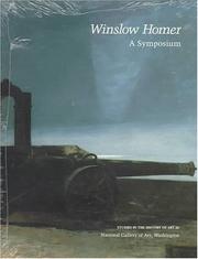 Cover of: Winslow Homer: a symposium