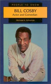 Cover of: Bill Cosby: actor and comedian