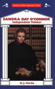 Cover of: Sandra Day O'Connor: independent thinker