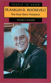 Cover of: Franklin D. Roosevelt by Michael A. Schuman