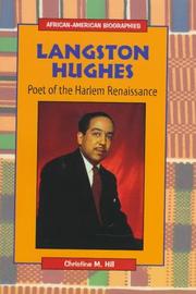 Cover of: Langston Hughes: poet of the Harlem Renaissance