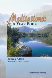 Cover of: Meditations: A Year Book