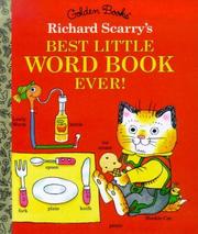 Cover of: Richard Scarry's best little word book ever!
