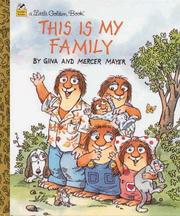 Cover of: This is my family