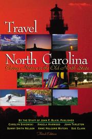Cover of: Travel North Carolina: Going Native in the Old North State (Travel North Carolina)