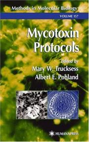 Cover of: Mycotoxin protocols