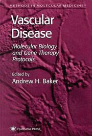 Cover of: Vascular disease: molecular biology and gene therapy protocols
