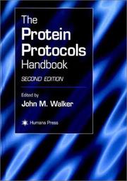Cover of: Protein Protocols Handbook (Methods in Molecular Biology)
