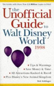 Cover of: The Unofficial Guide to Walt Disney World 1998