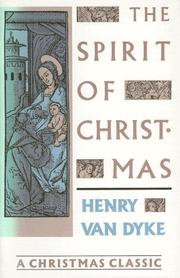 Cover of: The spirit of Christmas