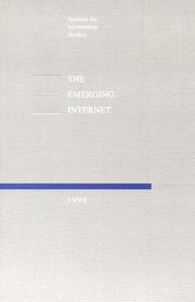 Cover of: The Emerging Internet: 1998 (Annual Review of the Institute for Information Studies, 1998)