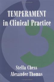 Cover of: Temperament in Clinical Practice