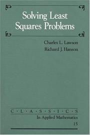 Solving least squares problems