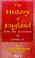 Cover of: The History of England from the Accession of James II