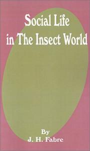 Cover of: Social Life in the Insect World by Jean-Henri Fabre