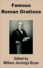 Cover of: Famous Roman Orations