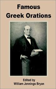 Cover of: Famous Greek Orations