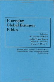 Emerging global business ethics