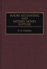 Macro accounting and modern money supplies