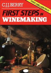 Cover of: First steps in winemaking