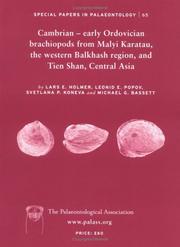 Cambrian - early Ordovician brachiopods from Mlyi Karatau, the Western Balkhash region, and Tien Shan, Central Asia