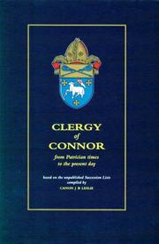 Clergy of Connor by James B. Leslie