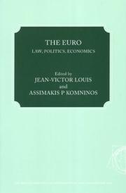 The Euro : law, politics, economics : 'The Euro Spectator Project'