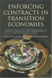 Enforcing contracts in transition economies : contractual rights and obligations in Central Europe and the Commonwealth of Independent States