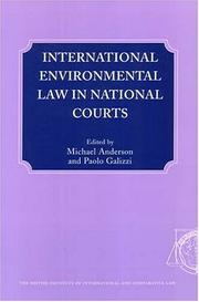 International environmental law in national courts