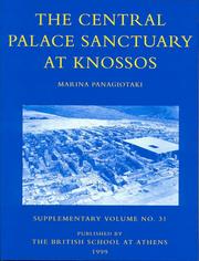 The Central Palace sanctuary at Knossos