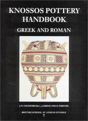 Knossos pottery handbook : Greek and Roman