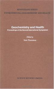 Geochemistry and health