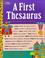 Cover of: A First Thesaurus