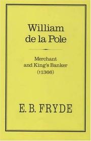 William de la Pole : merchant and king's banker ([dagger] 1366)