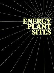 Cover of: Energy plant sites: community planning for large projects