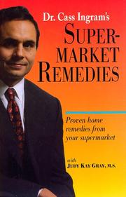 Cover of: Supermarket remedies