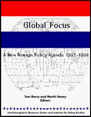 Cover of: Global focus: a new foreign policy agenda, 1997-1998