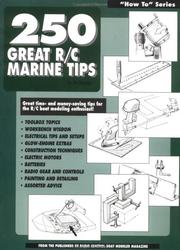 Cover of: 250 great R/C marine tips