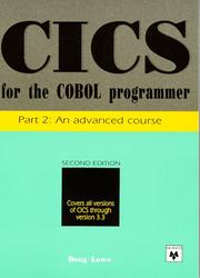 Cover of: CICS for the COBOL programmer