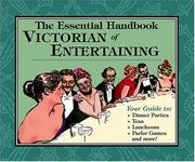 Cover of: The Essential Handbook of Victorian Entertaining