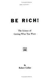 Cover of: Be Rich