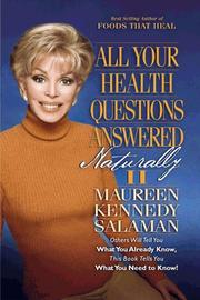 Cover of: All Your Health Questions Answered Naturally II