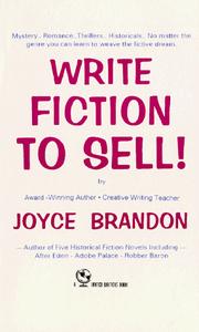 Cover of: Write Fiction to Sell