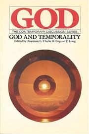 Cover of: God and temporality