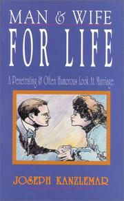 Cover of: Man & wife for life