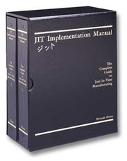 Cover of: Jit Implementation Manual: The Complete Guide to Just-In-Time Manufacturing (Everything You Need to Know for Eliminating Costly Waste in)
